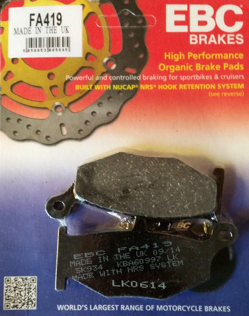 EBC - BRAKE PAD EBC FA419 - Alhawee Motors