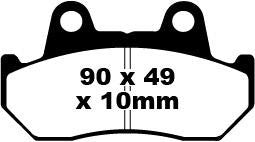 EBC - EBC DISC PAD SET