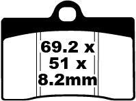 EBC - EBC DISC PAD SET