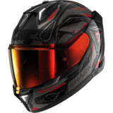 SHARK SKWAL i3 LINK HELMET BLACK ANTHRACITE RED