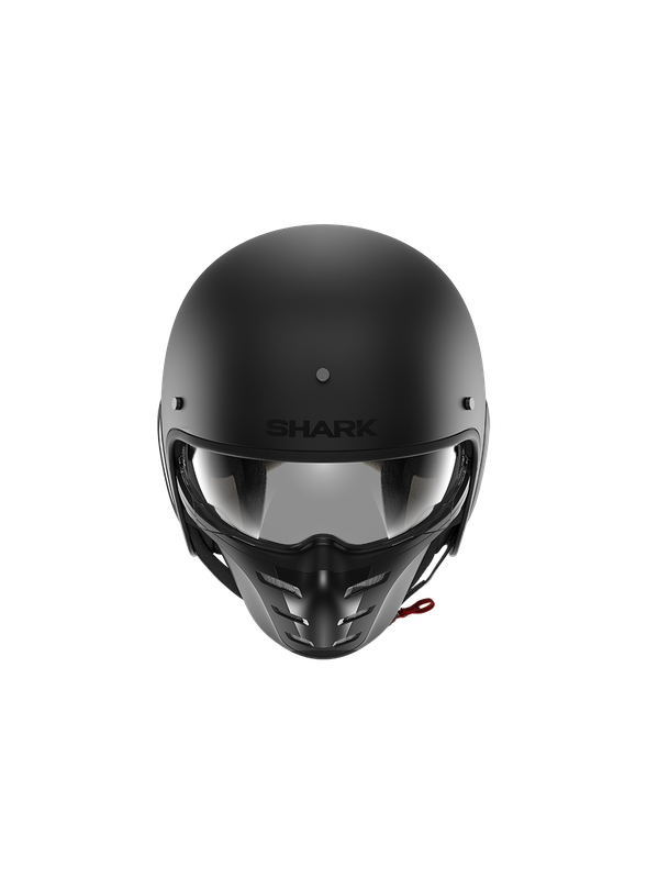 SHARK S-DRAK 2 BLANK MAT BLACK MAT