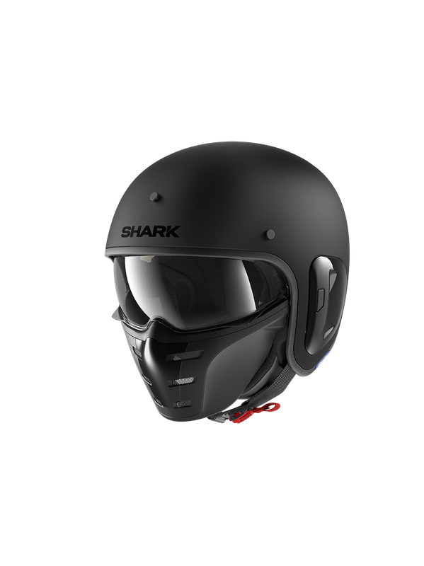SHARK S-DRAK 2 BLANK MAT BLACK MAT