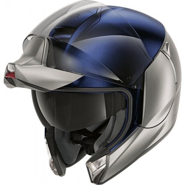 SHARK EVOJET DUAL BLANK MAT SILVER BLUE - Alhawee Motors