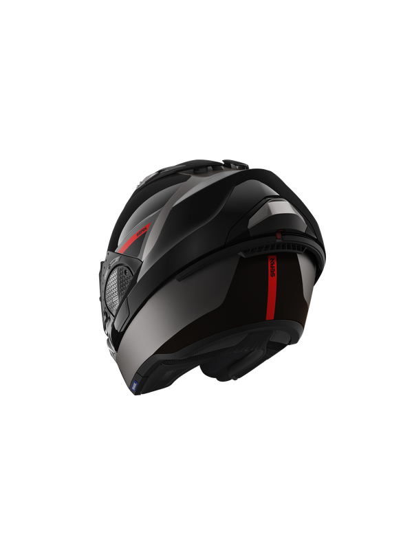 SHARK EVO GT SEAN MAT ANTHRACITE BLACK RED
