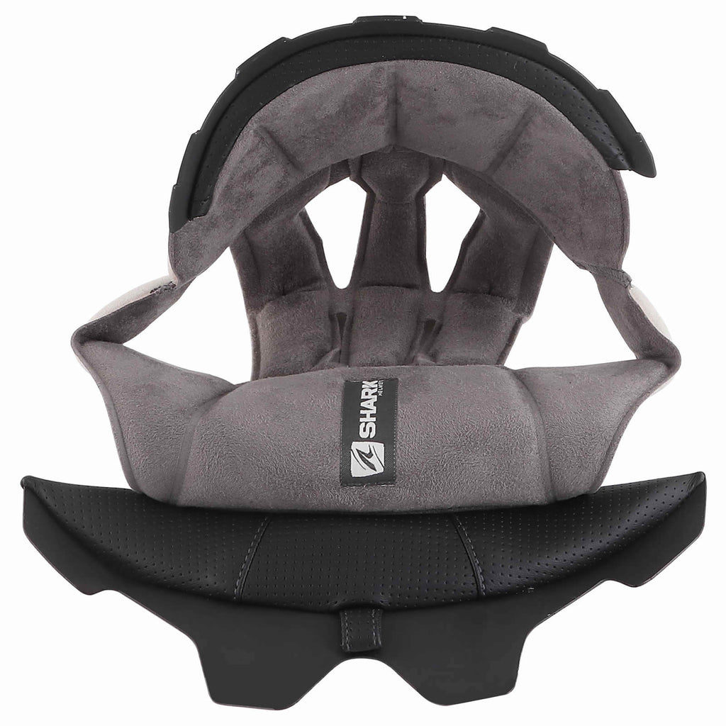 SHARK FABRIC CAP + NECK PAD S-DARK 2