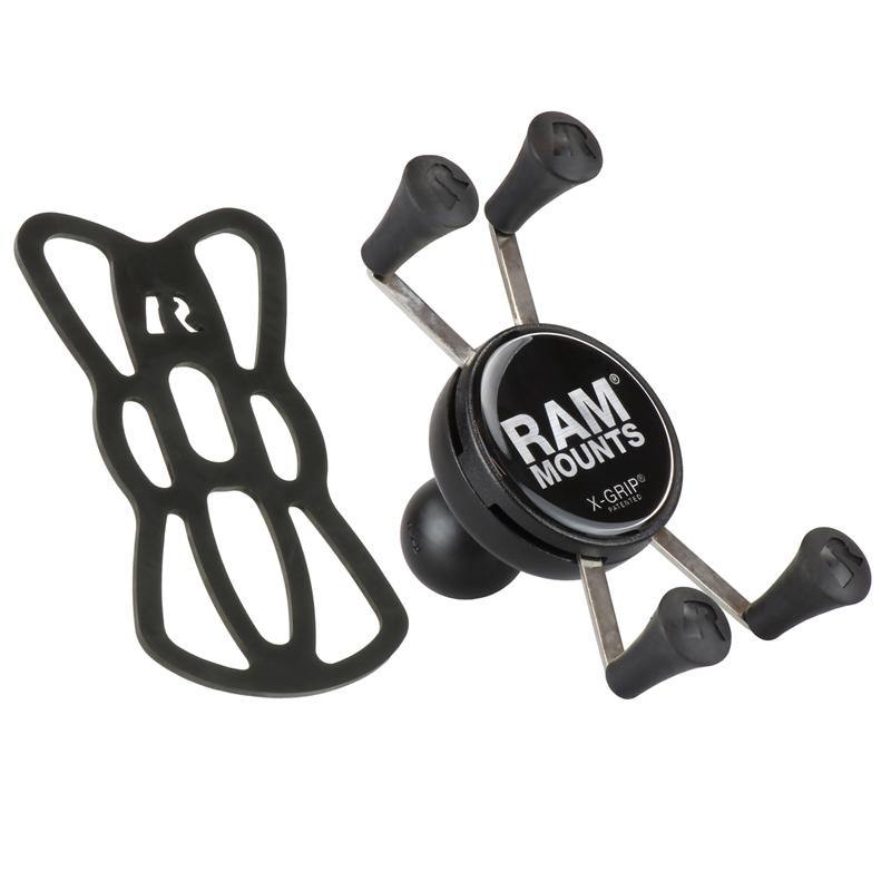 RAM MOUNT - RAM MOUNT HOLDER X-GRIP UNIVERSAL WITH 1" BALL - Alhawee Motors