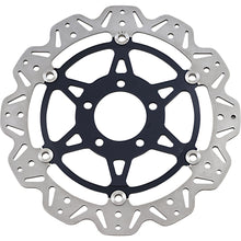 Load image into Gallery viewer, EBC BRAKE ROTOR VEE SERIES FLOATING CONTOUR WAVE VR3058BLK